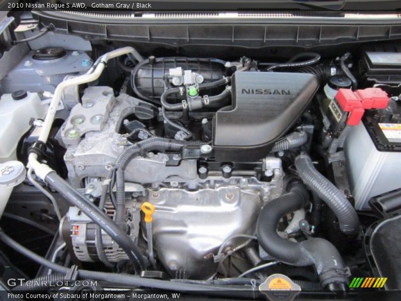 Gotham Gray / Black 2010 Nissan Rogue S AWD
