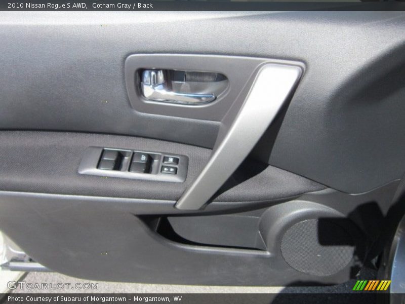 Gotham Gray / Black 2010 Nissan Rogue S AWD