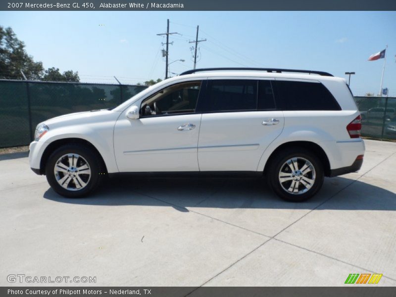 Alabaster White / Macadamia 2007 Mercedes-Benz GL 450