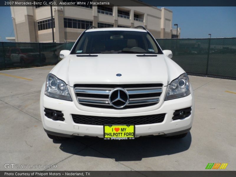 Alabaster White / Macadamia 2007 Mercedes-Benz GL 450