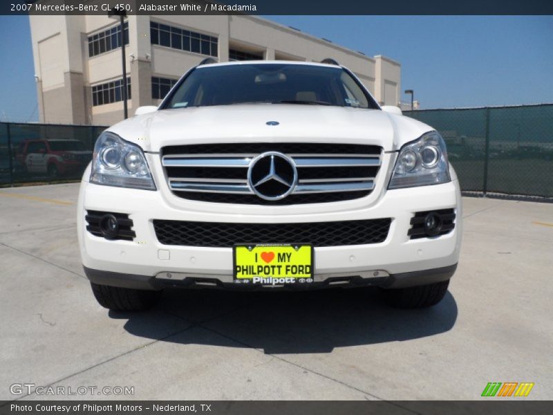 Alabaster White / Macadamia 2007 Mercedes-Benz GL 450