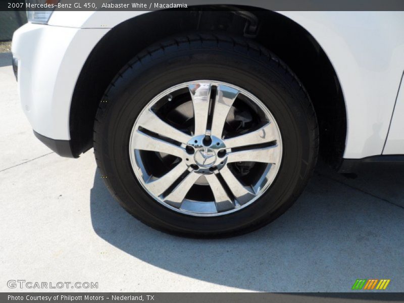 Alabaster White / Macadamia 2007 Mercedes-Benz GL 450