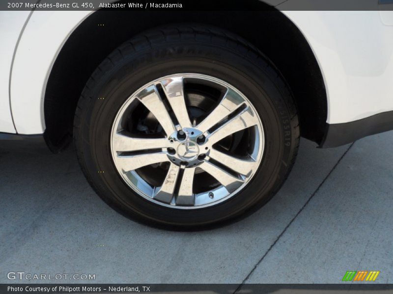 Alabaster White / Macadamia 2007 Mercedes-Benz GL 450