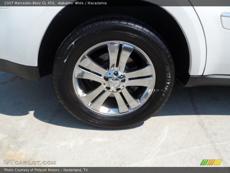 Alabaster White / Macadamia 2007 Mercedes-Benz GL 450