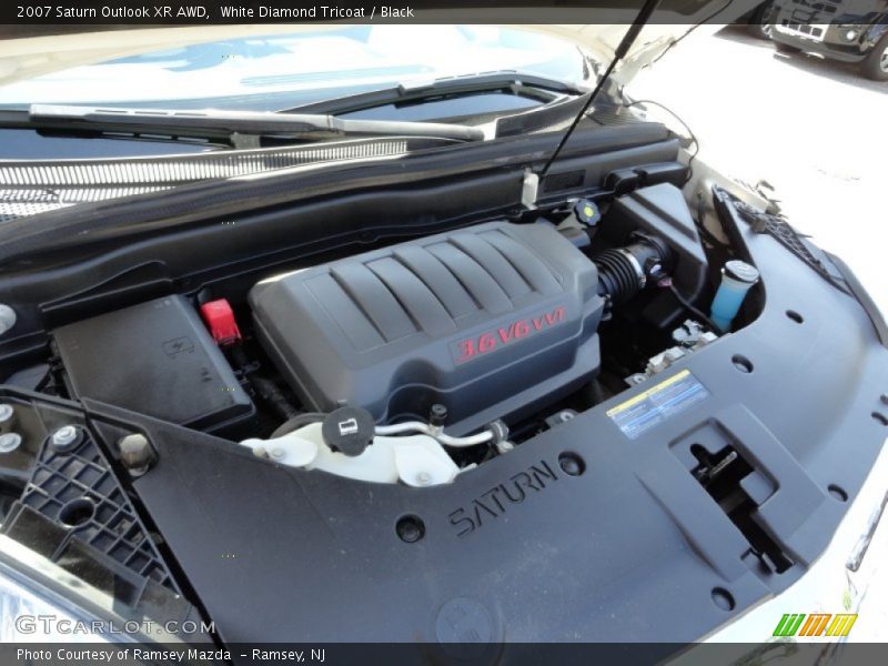  2007 Outlook XR AWD Engine - 3.6 Liter DOHC 24-Valve VVT V6