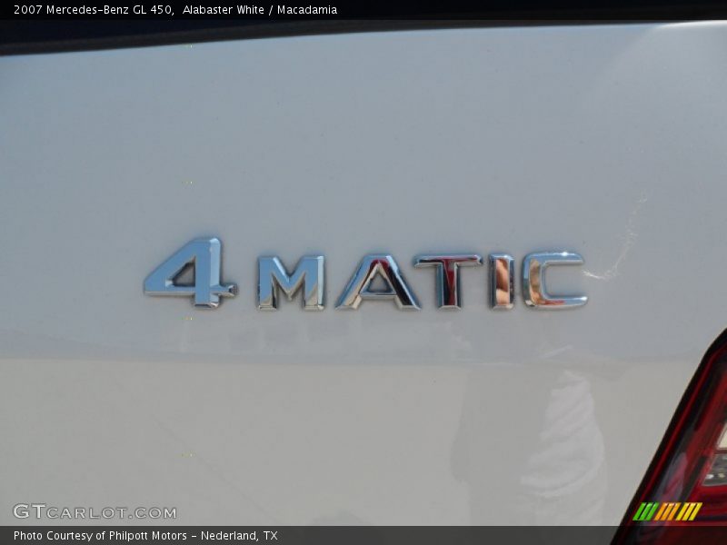 Alabaster White / Macadamia 2007 Mercedes-Benz GL 450