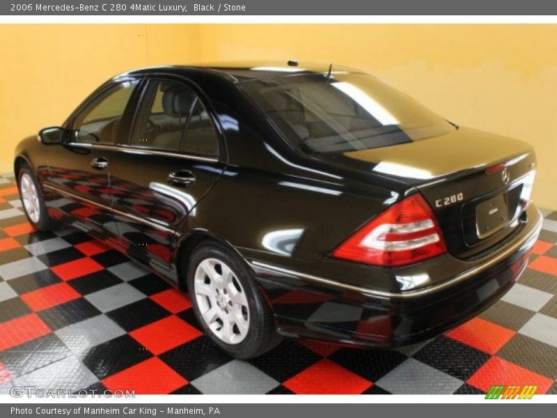 Black / Stone 2006 Mercedes-Benz C 280 4Matic Luxury