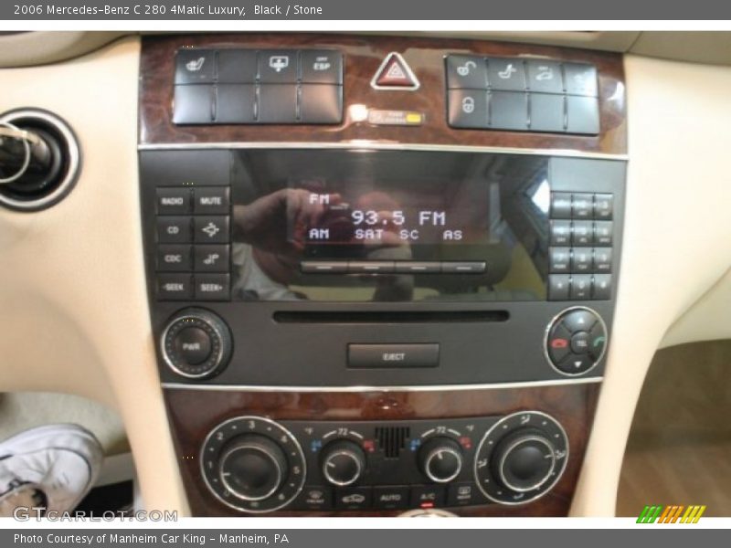 Black / Stone 2006 Mercedes-Benz C 280 4Matic Luxury