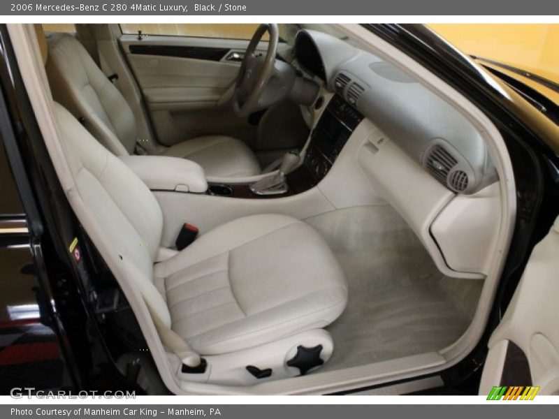 Black / Stone 2006 Mercedes-Benz C 280 4Matic Luxury