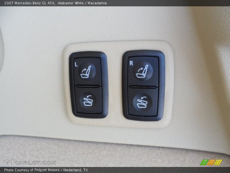 Alabaster White / Macadamia 2007 Mercedes-Benz GL 450