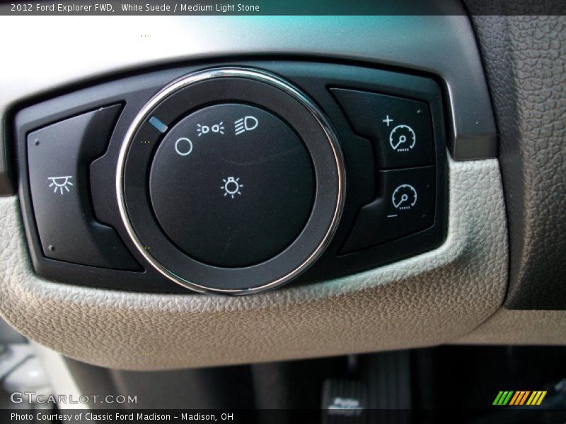Controls of 2012 Explorer FWD