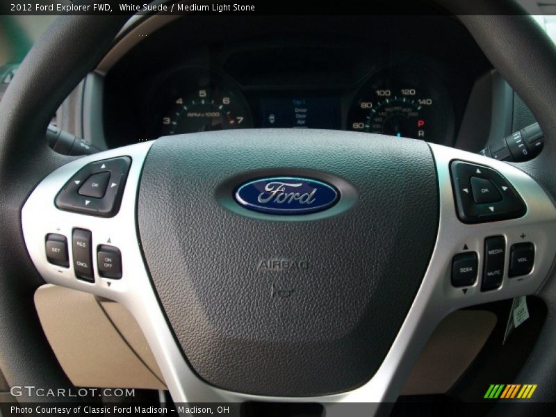 Controls of 2012 Explorer FWD