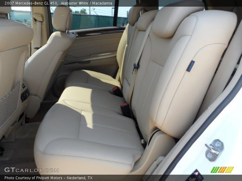 Alabaster White / Macadamia 2007 Mercedes-Benz GL 450