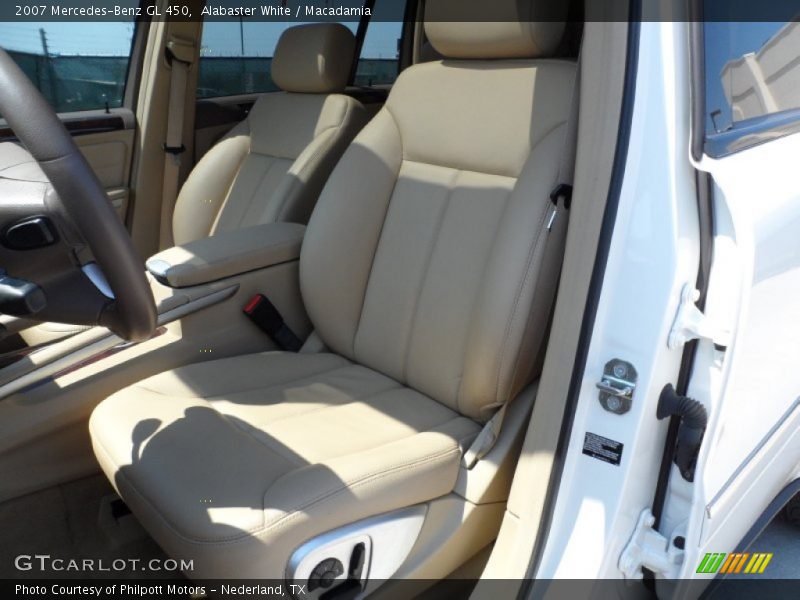 Alabaster White / Macadamia 2007 Mercedes-Benz GL 450