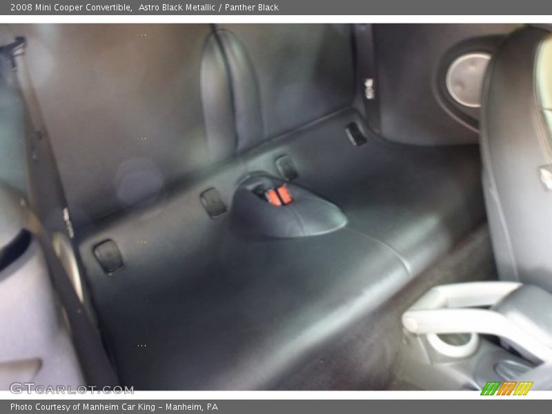 Astro Black Metallic / Panther Black 2008 Mini Cooper Convertible