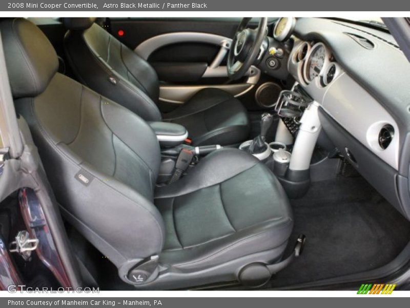 Astro Black Metallic / Panther Black 2008 Mini Cooper Convertible