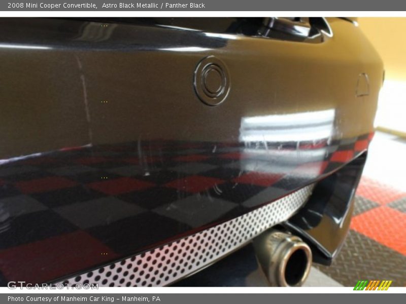Astro Black Metallic / Panther Black 2008 Mini Cooper Convertible