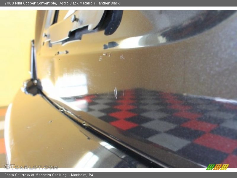 Astro Black Metallic / Panther Black 2008 Mini Cooper Convertible