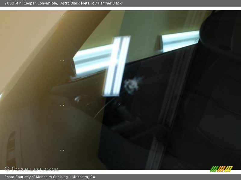 Astro Black Metallic / Panther Black 2008 Mini Cooper Convertible