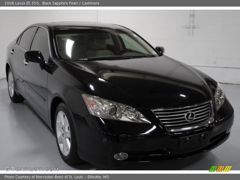 Black Sapphire Pearl / Cashmere 2008 Lexus ES 350