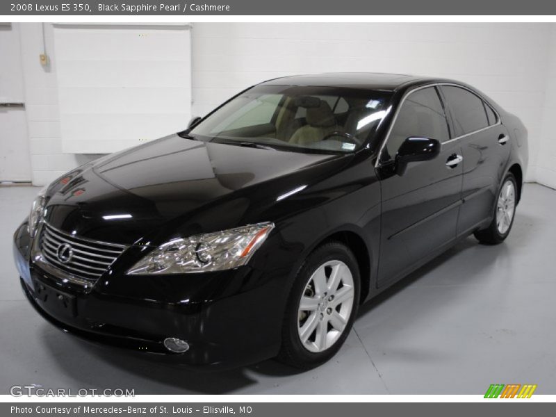 Black Sapphire Pearl / Cashmere 2008 Lexus ES 350