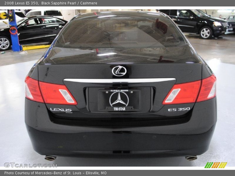 Black Sapphire Pearl / Cashmere 2008 Lexus ES 350