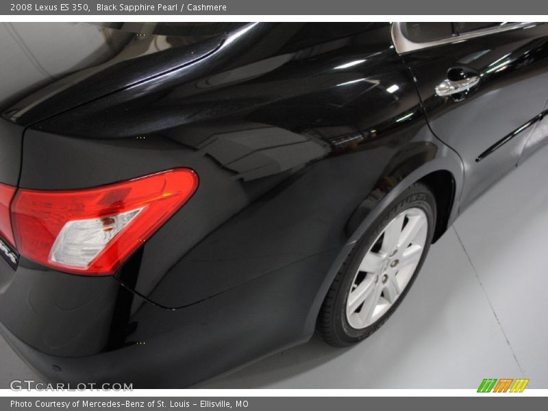 Black Sapphire Pearl / Cashmere 2008 Lexus ES 350