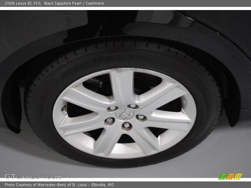 Black Sapphire Pearl / Cashmere 2008 Lexus ES 350