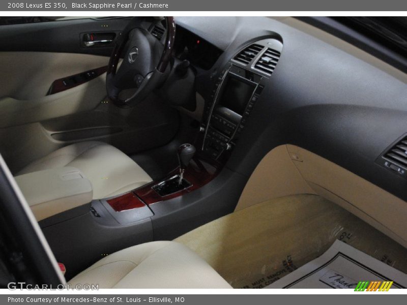 Black Sapphire Pearl / Cashmere 2008 Lexus ES 350