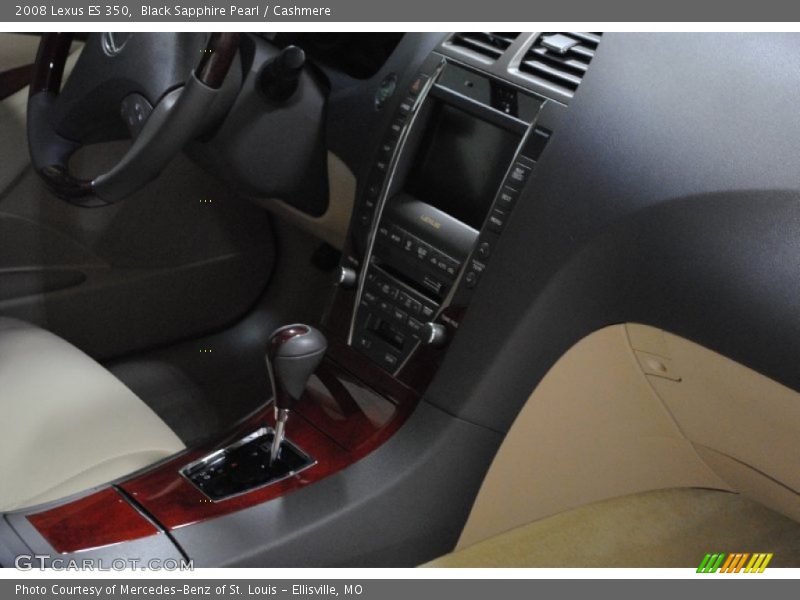 Black Sapphire Pearl / Cashmere 2008 Lexus ES 350