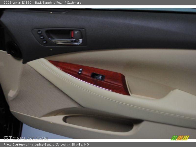 Black Sapphire Pearl / Cashmere 2008 Lexus ES 350