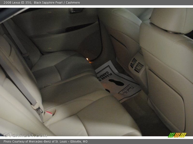 Black Sapphire Pearl / Cashmere 2008 Lexus ES 350