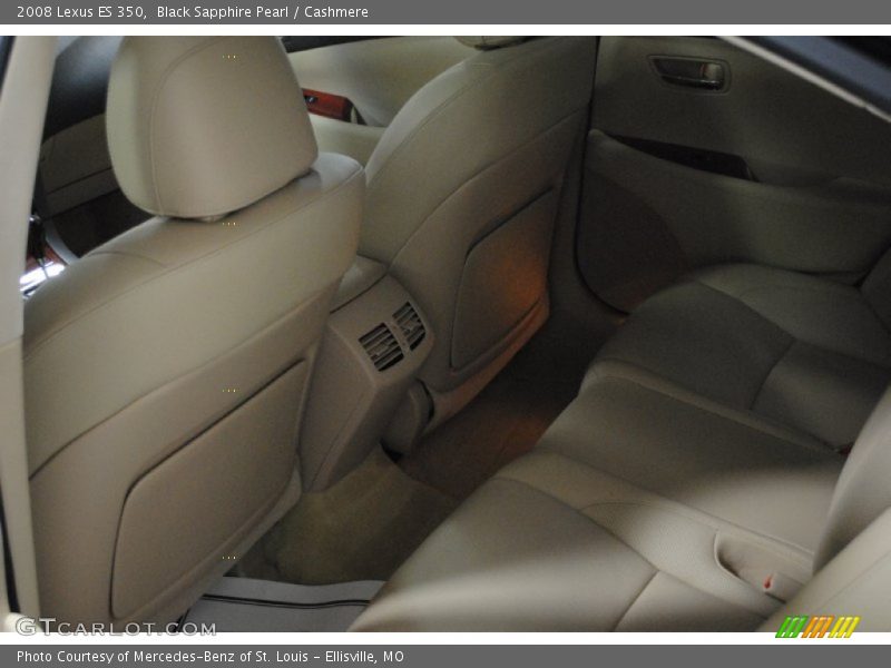 Black Sapphire Pearl / Cashmere 2008 Lexus ES 350