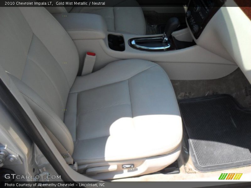 Gold Mist Metallic / Neutral 2010 Chevrolet Impala LT