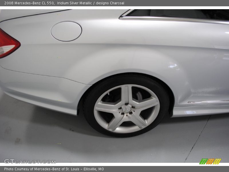 Iridium Silver Metallic / designo Charcoal 2008 Mercedes-Benz CL 550