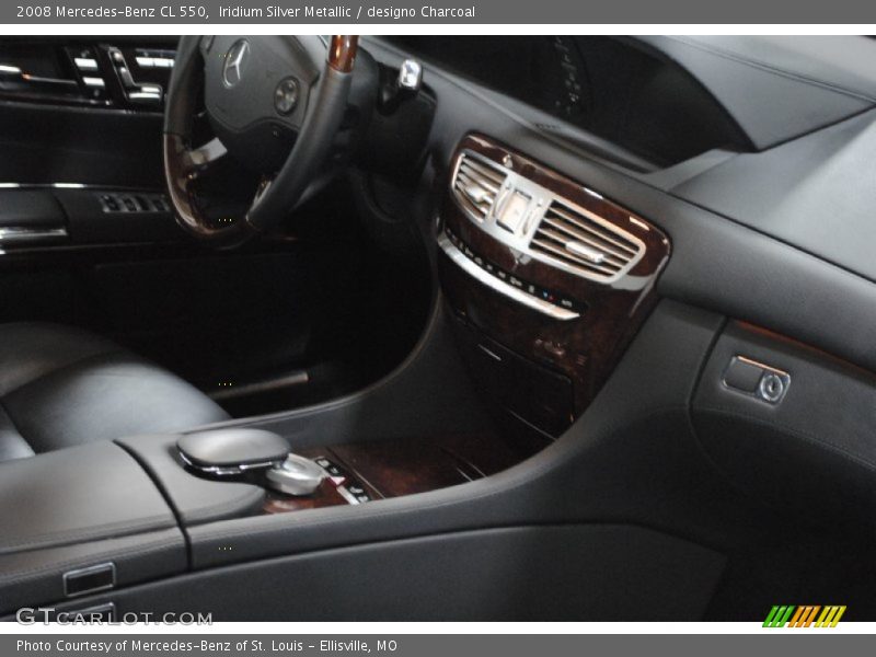 Iridium Silver Metallic / designo Charcoal 2008 Mercedes-Benz CL 550