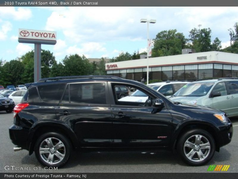 Black / Dark Charcoal 2010 Toyota RAV4 Sport 4WD