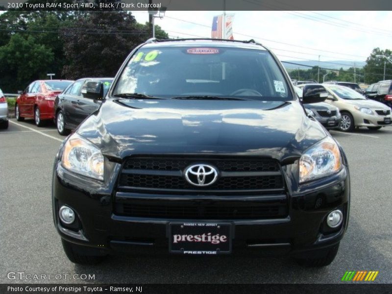 Black / Dark Charcoal 2010 Toyota RAV4 Sport 4WD
