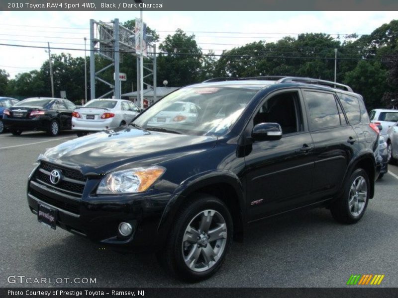 Black / Dark Charcoal 2010 Toyota RAV4 Sport 4WD