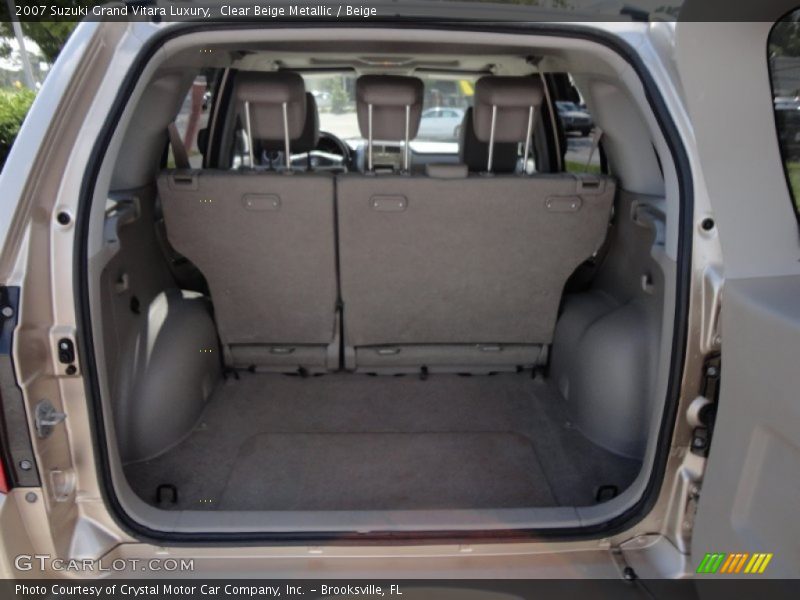  2007 Grand Vitara Luxury Trunk