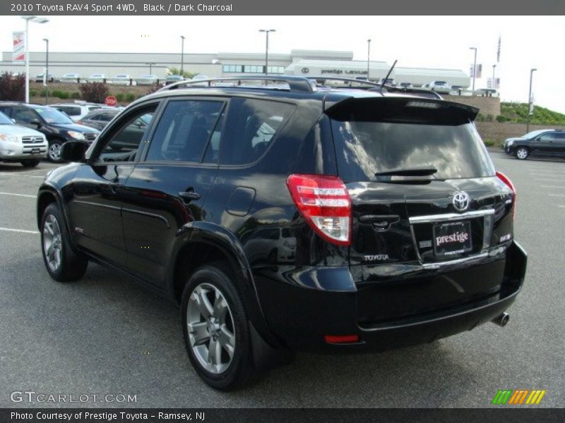 Black / Dark Charcoal 2010 Toyota RAV4 Sport 4WD