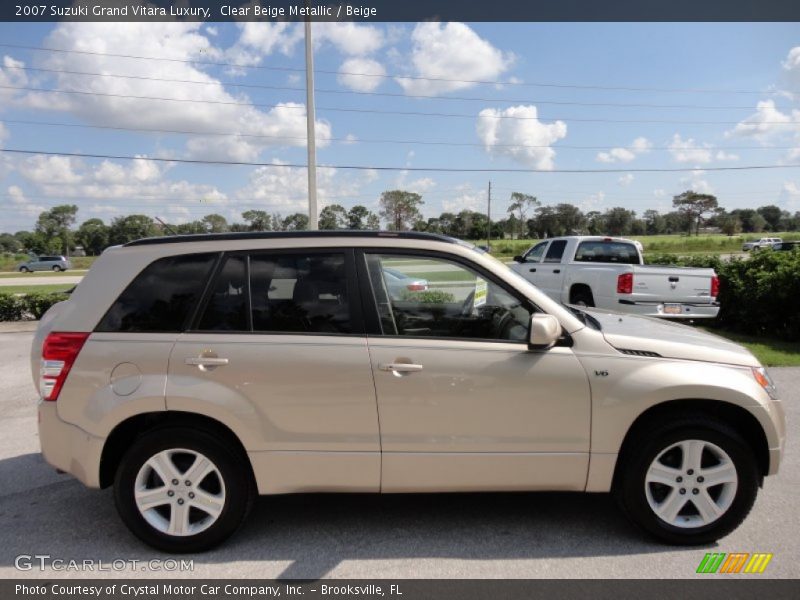 Clear Beige Metallic / Beige 2007 Suzuki Grand Vitara Luxury