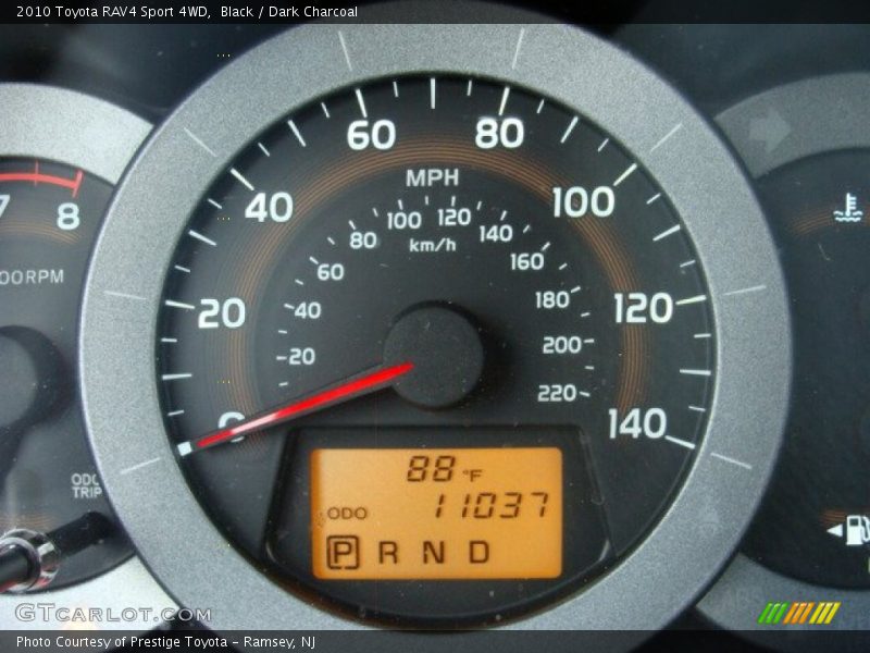 Black / Dark Charcoal 2010 Toyota RAV4 Sport 4WD