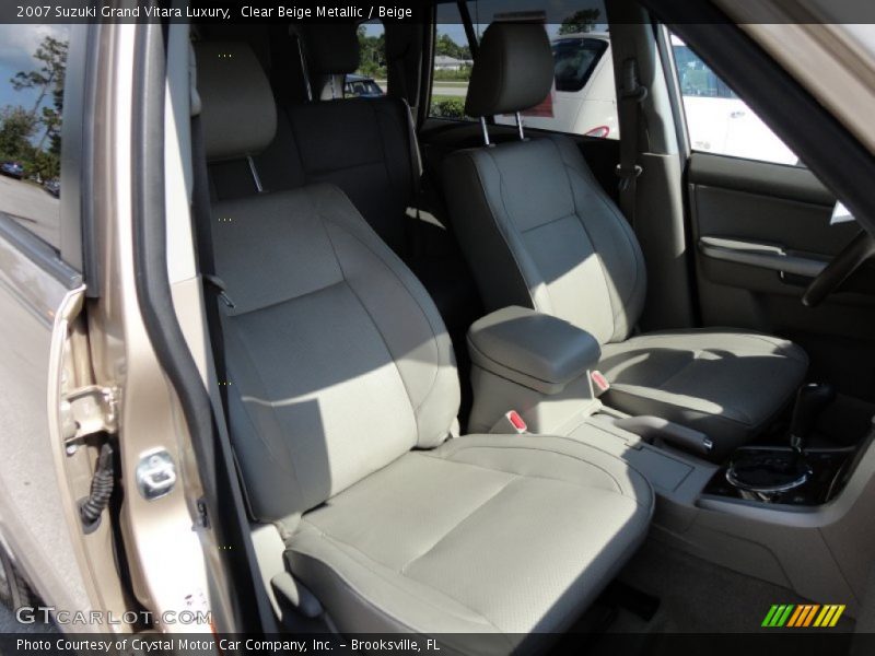 Clear Beige Metallic / Beige 2007 Suzuki Grand Vitara Luxury