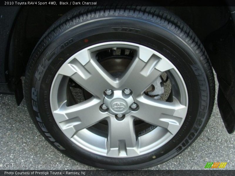 Black / Dark Charcoal 2010 Toyota RAV4 Sport 4WD