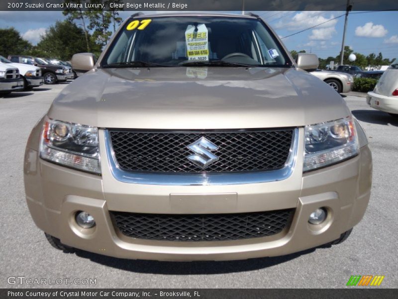  2007 Grand Vitara Luxury Clear Beige Metallic