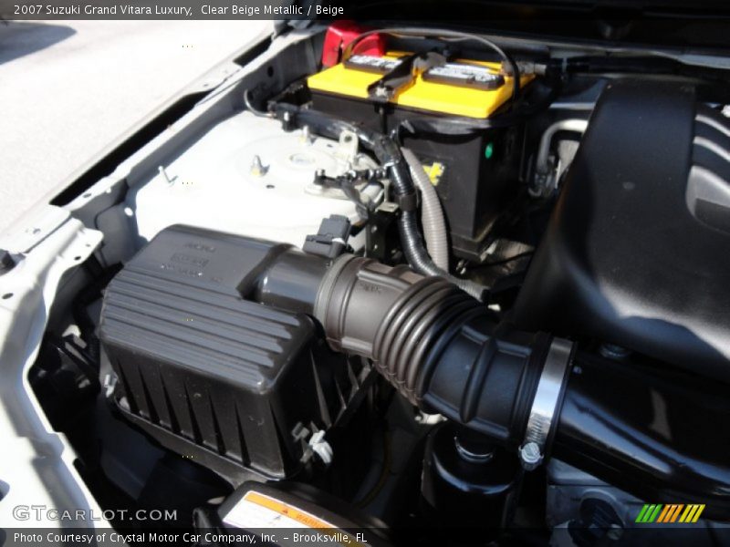  2007 Grand Vitara Luxury Engine - 2.7 Liter DOHC 24-Valve V6