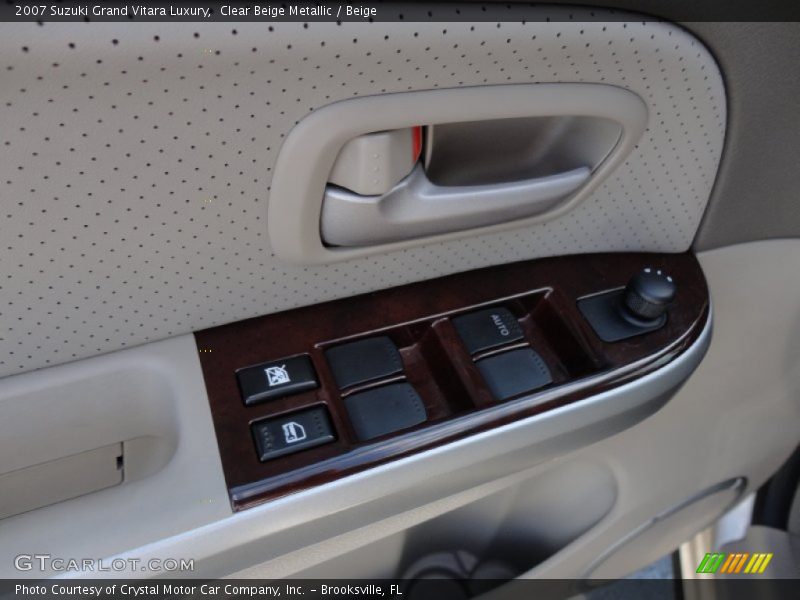 Clear Beige Metallic / Beige 2007 Suzuki Grand Vitara Luxury
