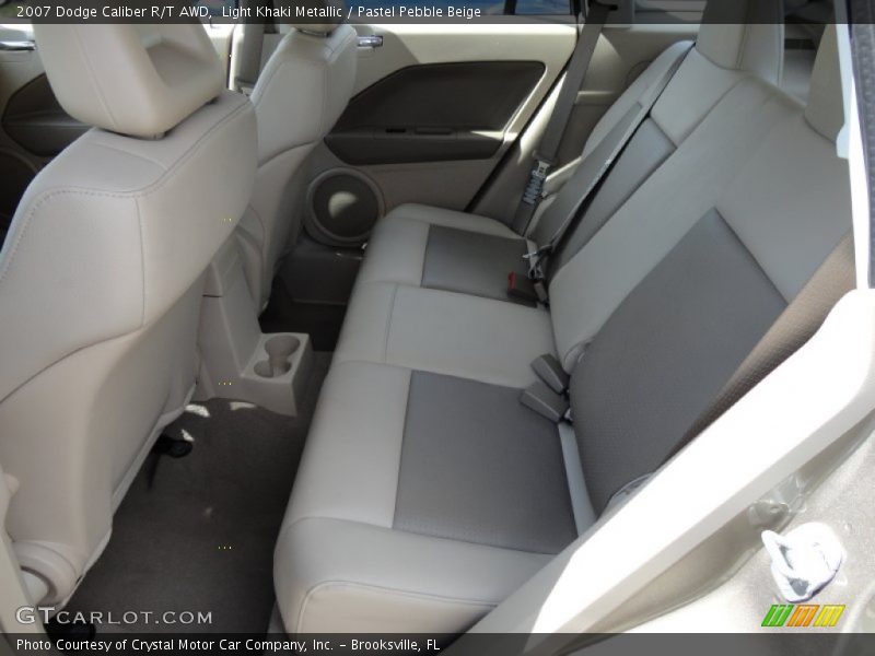 Light Khaki Metallic / Pastel Pebble Beige 2007 Dodge Caliber R/T AWD