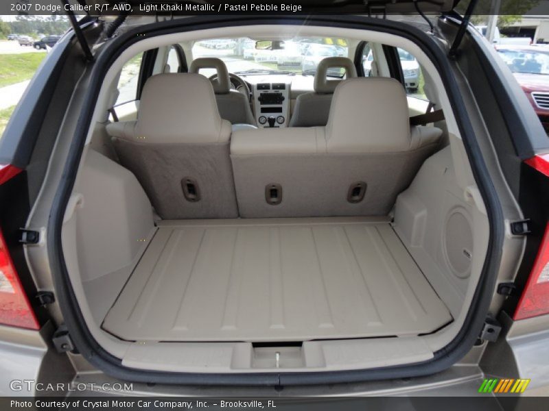 Light Khaki Metallic / Pastel Pebble Beige 2007 Dodge Caliber R/T AWD